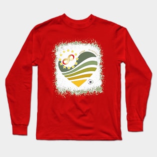 Autism Acceptance Heart Long Sleeve T-Shirt